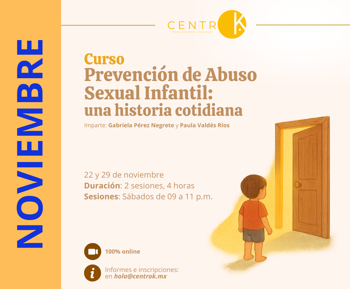 CURSO - PREVENCIÓN DE ABUSO SECUAL INFANTIL: UNA HISTORIA COTIDIANA